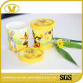 Disposable Alibaba Wholesale ice cream cups with lids and spoons